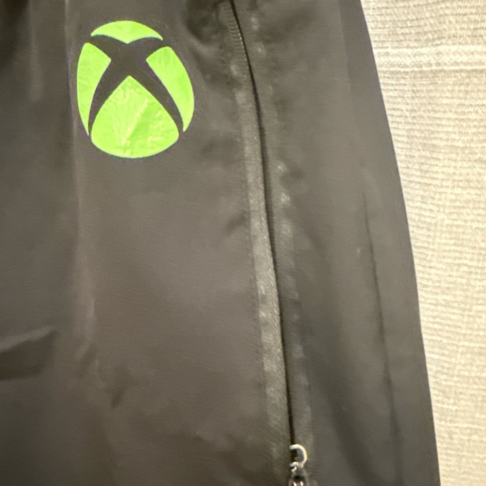 Xbox Black Athletic Shorts with Green Accent - Picture 5 of 8